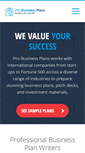 Mobile Screenshot of business-plans.com